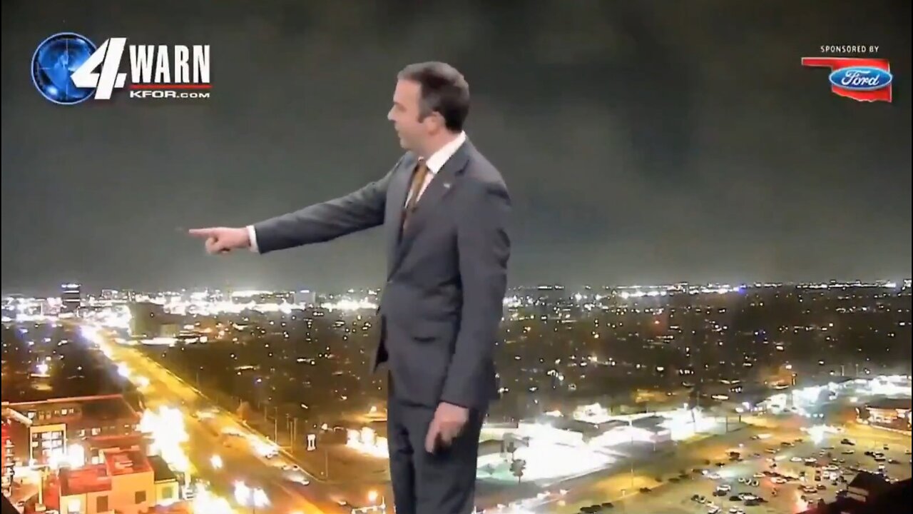 UFO Caught on the News ❤️ Valentines Day 2025