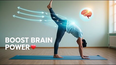Pump Blood & Oxygen to Your Brain 🧠 | Daily Yoga for All Students! 🧘‍♂️