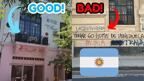 ⚠️ VISITING ARGENTINA: 5 things I LIKE and 5 things I DISLIKE 🇦🇷