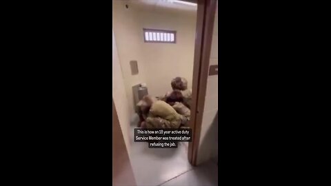 SH0CK!!NG - This is how an 18_Year_Old_Active_Duty_5ervice_Member_Was_Treated_For _Refusing..