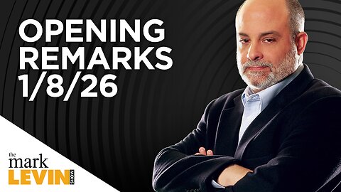 Mark's Opening Remarks - 1/8/26