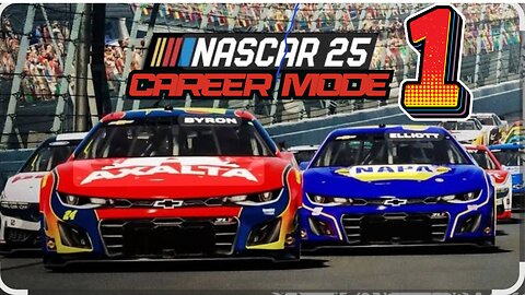 NASCAR 25 Gameplay IS FINALLY HERE!