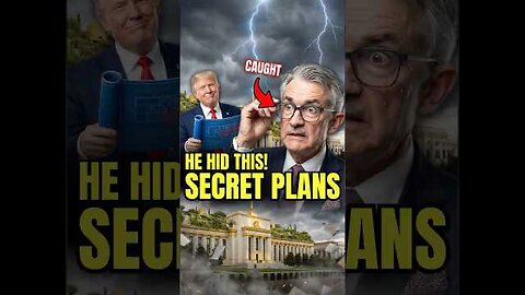 DOJ Goes NUCLEAR On Fed Chair After Finding The Secret Blueprints!!!!