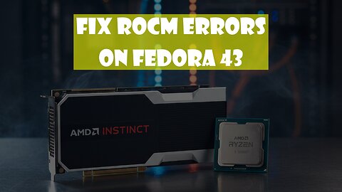 Fix ROCm Errors on Fedora: AMD Instinct Mi60 and ComfyUI Setup