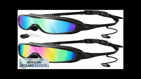 Rantizon Swim Goggles 2 Pack Wide View Anti Fog&UV Swimming Goggles Review