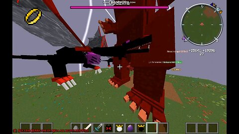Minecraft mob battle the queen vs legends Godzilla