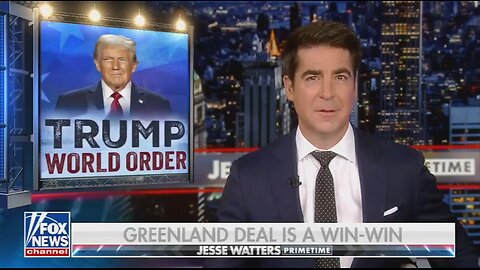 Jesse Watters CALLS OUT Media Spin on Greenland