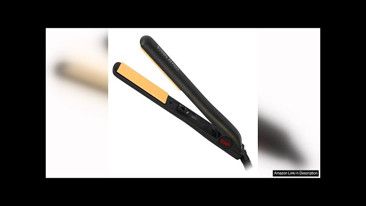 CHI Original Ceramic Flat Iron, Flat Iron For A Smooth Finish, Ceramic Review