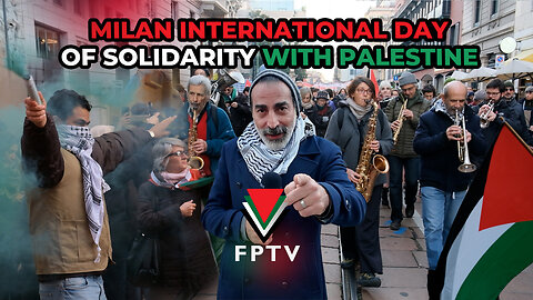 Milan International Day of Solidarity With Palestine