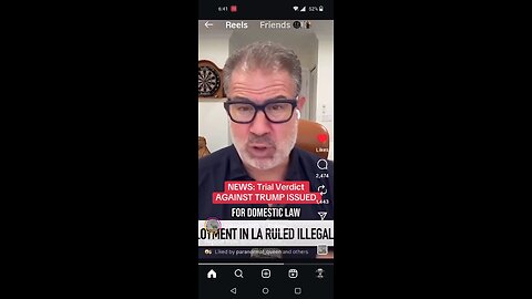 Judge Verdicts Trump In Violation