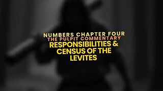 Numbers Chapter 4 The Pulpit Commentary