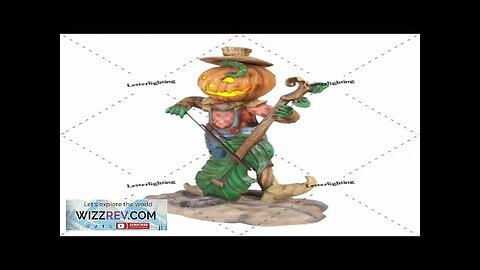 Halloween decoration scarecrow large and life size Pumpkin scarecrow festival party Review