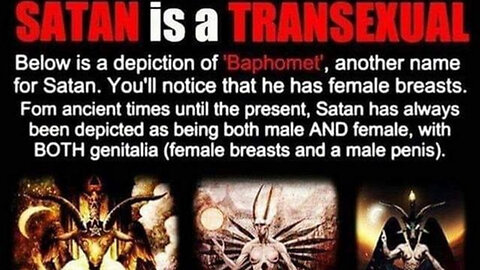 HIDDEN WORLD: THEY R BAPHOMET PT 3 #EliteGenderInversion #luciferian #familybloodline #religion