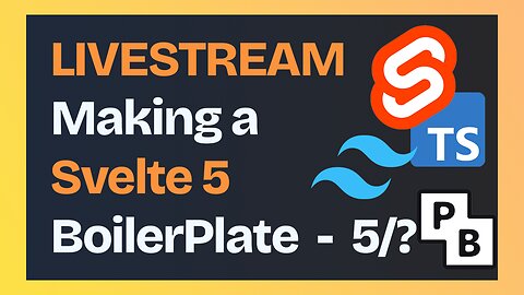 SvelteAppFast - Making A Svelte 5 Boilerplate from scratch 5/?