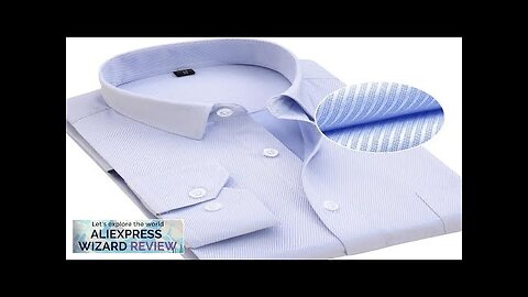 8XL Plus Size Men's Top Quality Dress Shirts Long Sleeve Slim Fit Review