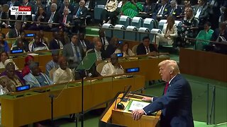 Donald Trump rips into Europe with savage speech at the UN
