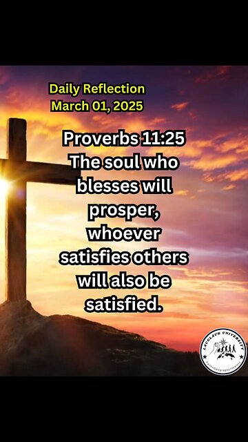 Daily Reflection March 01, 2025