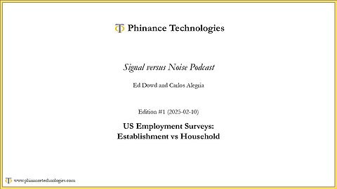 Signal versus noise - Episode 1 - 2025-02-12