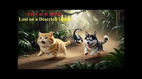 "😂 Fat Cat vs Husky | Funny Cat & Dog Animation 2025 🐱🐶"