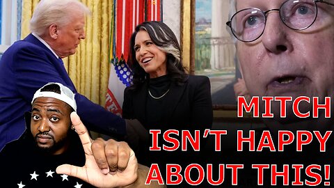 Mitch McConnell FUMES IN ANGER Over Republican Senators Voting To Confirm Tulsi Gabbard As DNI!