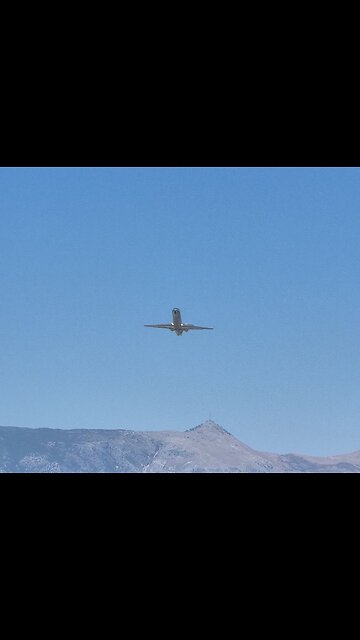 Small Private Jet Takes Off From Corfu International Airport 2024