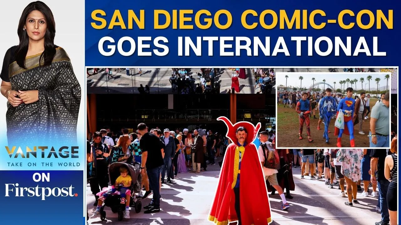 San Diego Comic-Con Debuts in Spain, 120,000 Fans Expected To Attend | Vantage with Palki Sharma