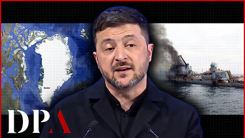 Zelenskyy want to help USA sink Russian ships around Greenland as NATO member