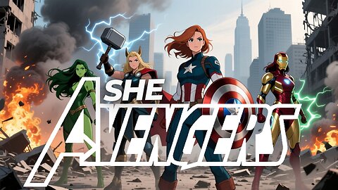 She Avengers Animated | What If The Mighty Avengers Were Reimagined Women?