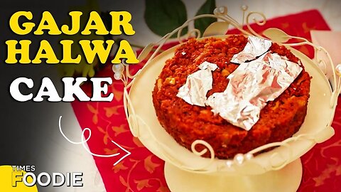 How to make Gajar Halwa (Carrot Pudding) cake at home | Home recipe