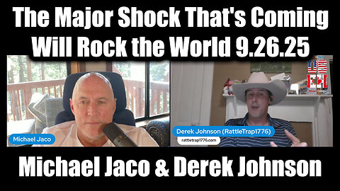 BOMBS 9.26.25 - The Major Shock That's Coming Will Rock the World 