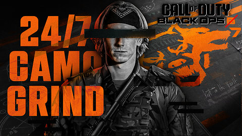 24/7 BO7 Camo Grind! Stream Doesn't End Until I Unlock EVERY Camo in Black Ops 7!
