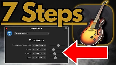 How to Use the Compressor in GarageBand