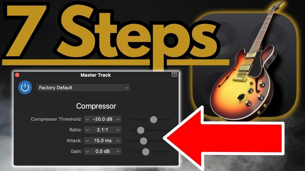 How to Use the Compressor in GarageBand