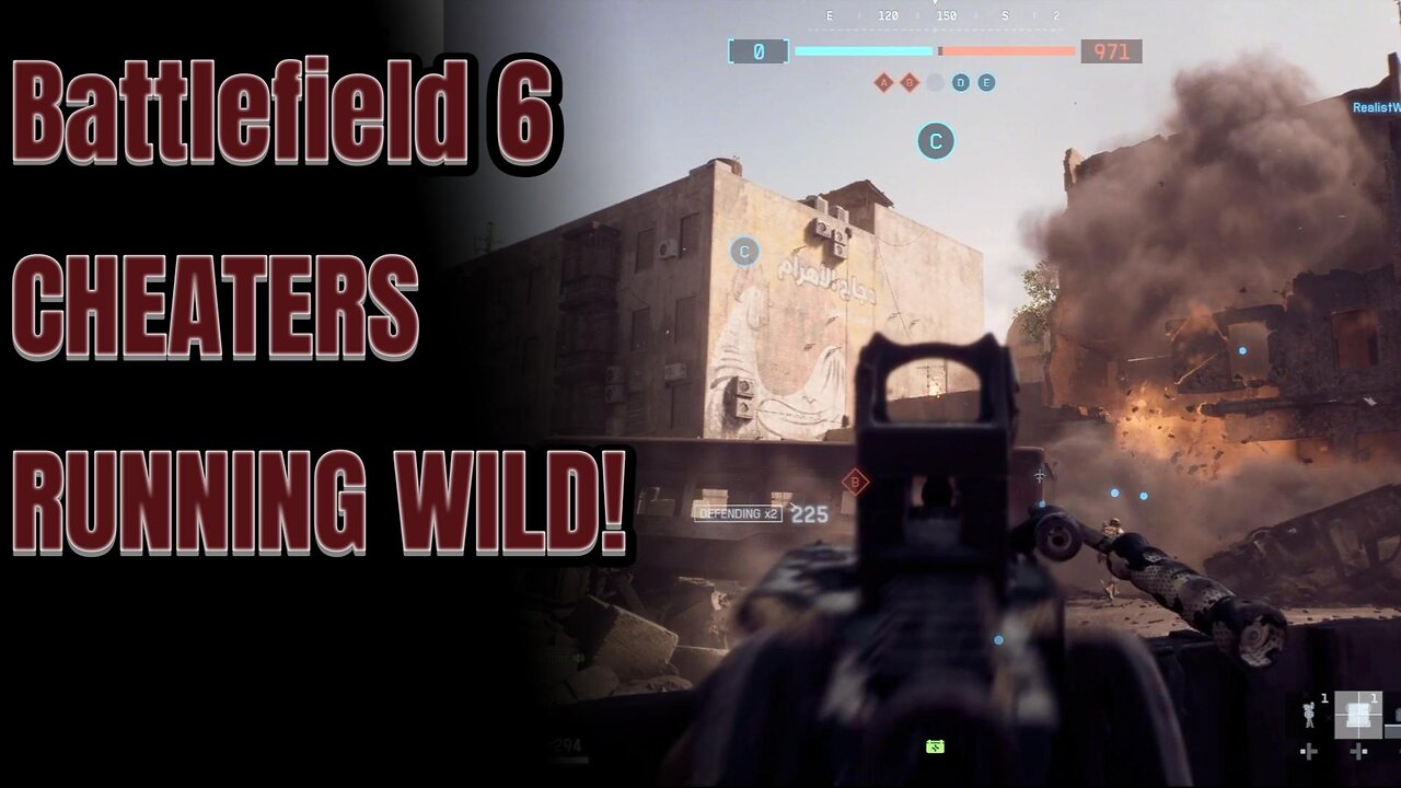 Battlefied 6 Holly Cheaters Batman!