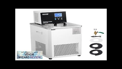 VEVOR Laboratory Chiller Circulator 6L Lab Recirculating Chiller 23°F-212°F Review