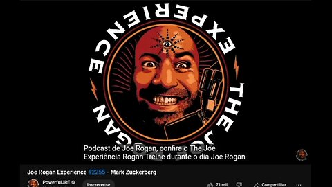 Joe Rogan Experience - Mark Zuckerberg