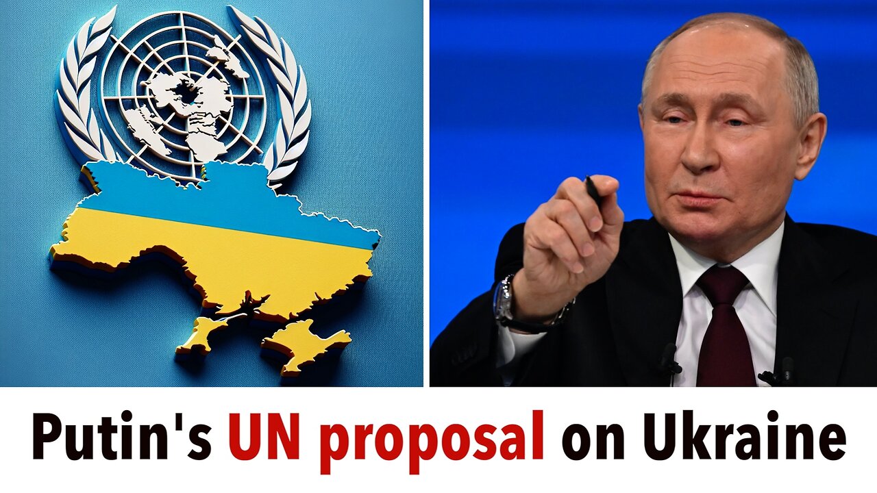 Putin's UN proposal for Ukraine, EU's militarization & Israel's attack on Gaza