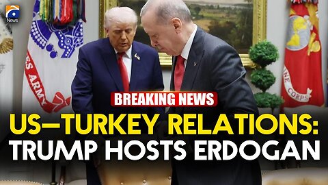 Trump Meets Türkiye’s Erdogan in Washington | Key Diplomatic Talks Held | Geo News English