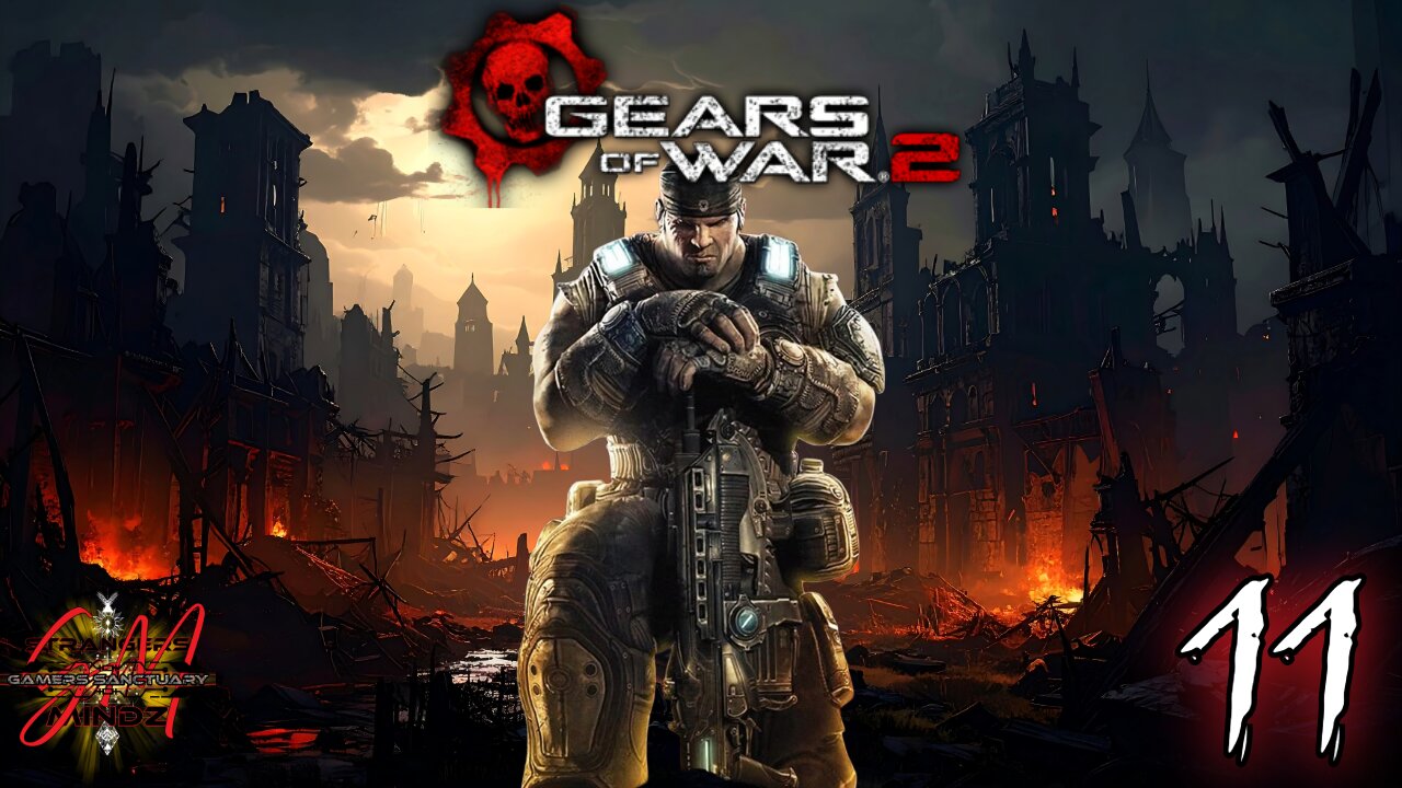 GEARS OF WAR 2 Gameplay EP 11 - SEA MONSTER! (FULL GAME)