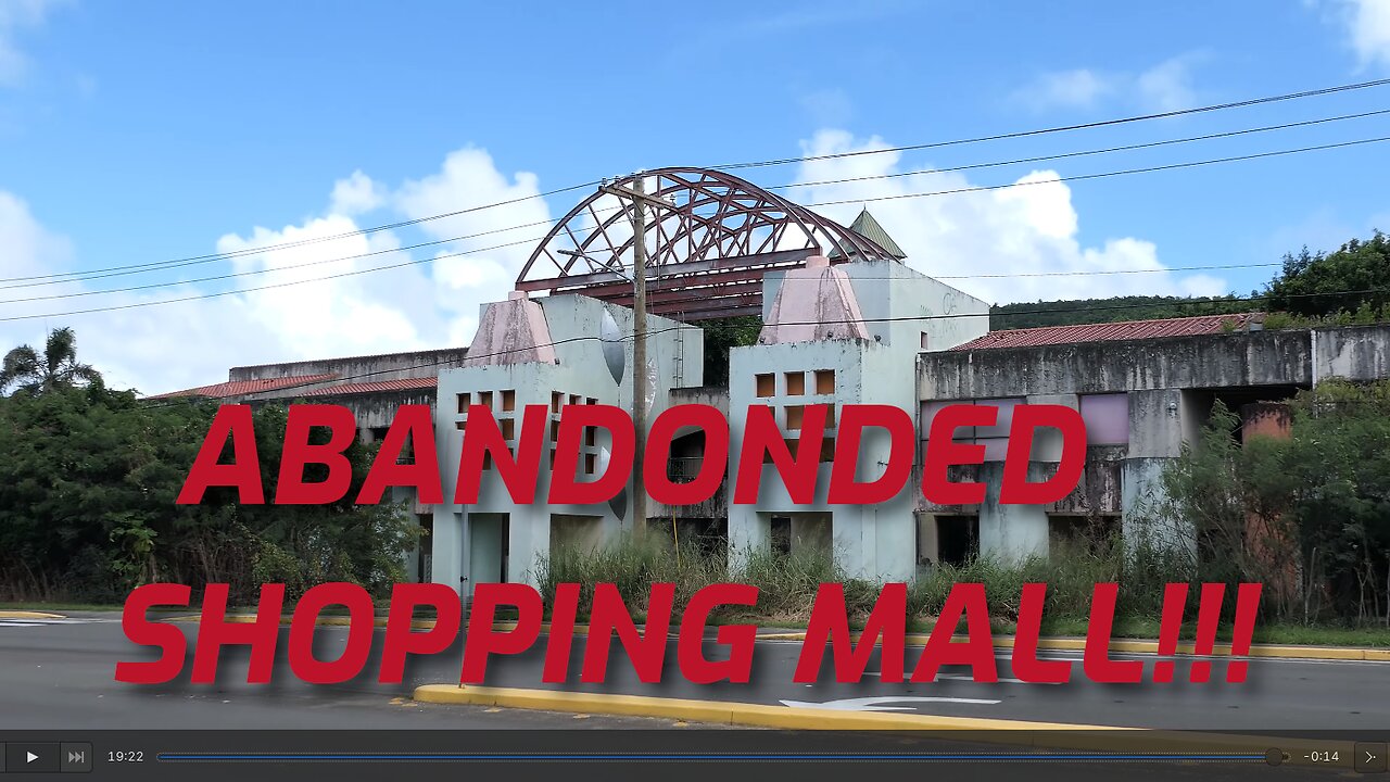 ABANDONED SHOPPING MALL Saipan Island 버려진 쇼핑몰
