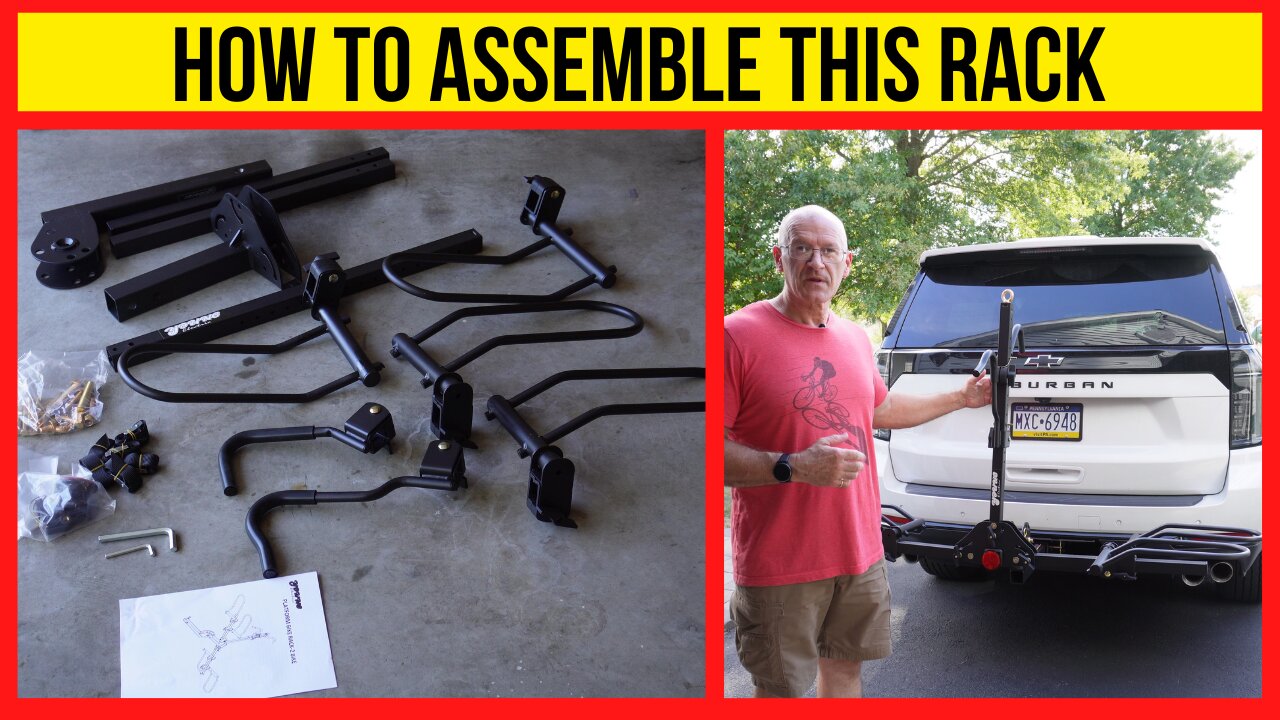 OUTFITR 2-Bike Hitch Rack: Assembly & Installation Guide