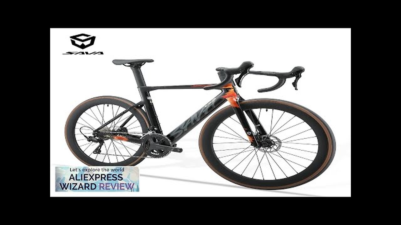 SAVA new bike AK105 carbon fiber road bike 700C carbon wheel racing Review