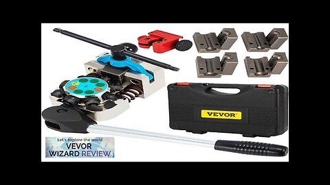 VEVOR Brake Line Flaring Tool 45 Degree Single Double and Bubble Flares Review