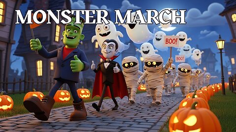 Monster March - Kids Sing-A-Long!