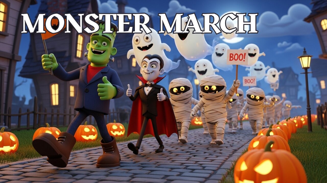 Monster March - Kids Sing-A-Long!