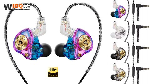 🎧 QKZ ENZO PRO - Immersive Hi-Res In-Ear Earbuds 🚀
