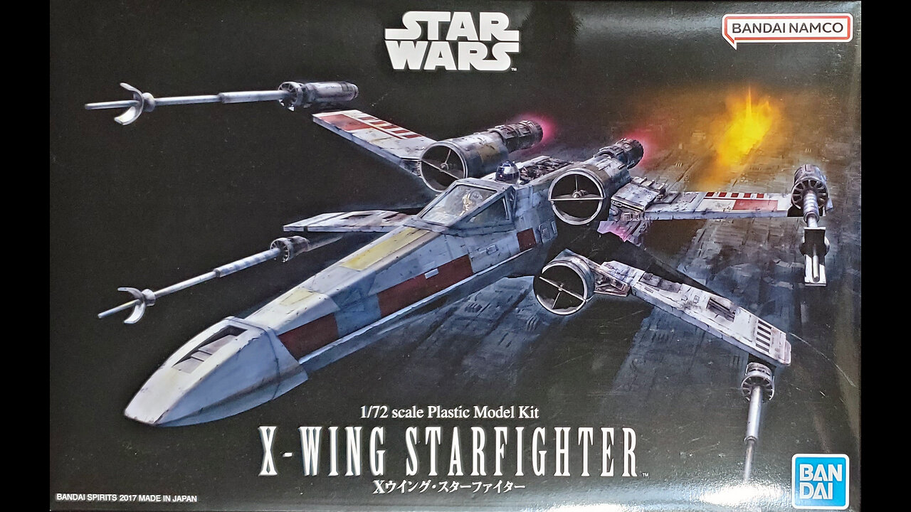 1/72 Bandai X-Wing Review/Preview