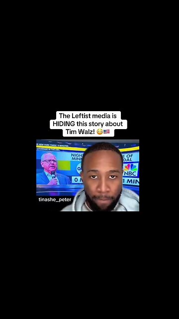 The MSM is Purposely Ignoring the Story of Tim Walz’ Involvement in Somali Immigrant Fraud Scheme