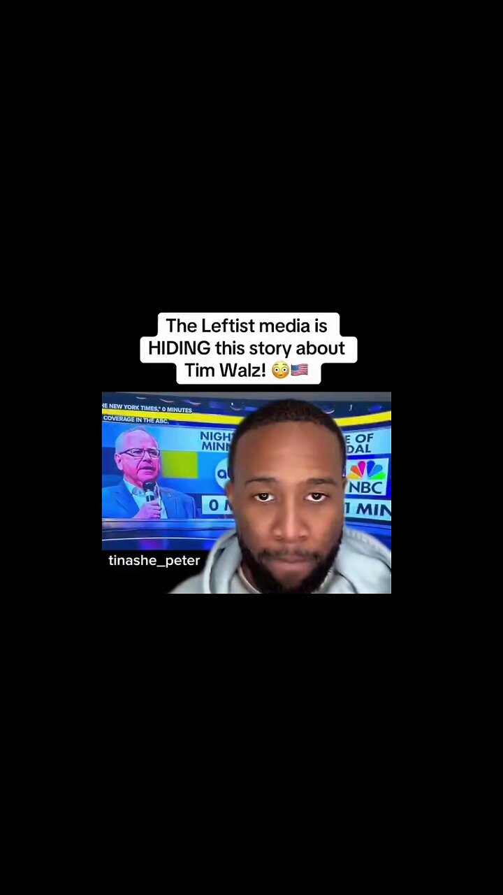 The MSM is Purposely Ignoring the Story of Tim Walz’ Involvement in Somali Immigrant Fraud Scheme