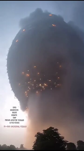 Apparently this UAP was hovering over Texas.